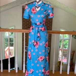 Beautiful blue Long dress